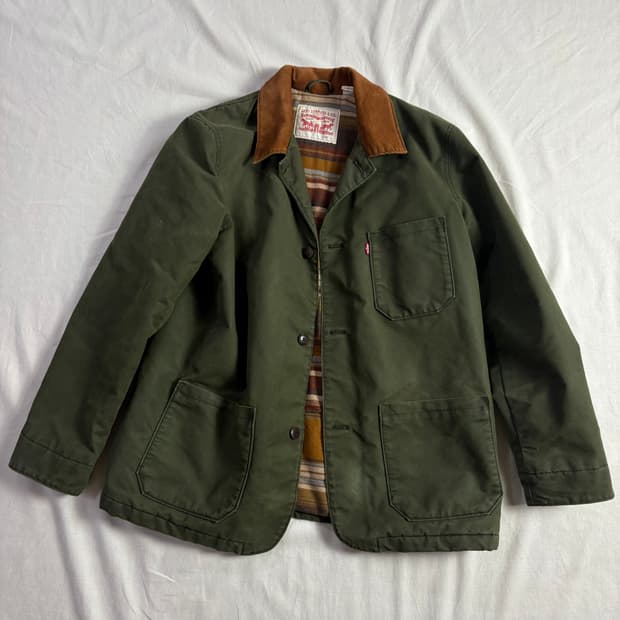 Levi's 리바이스 왁스드 초어 자켓 L