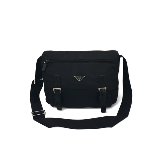 프라다 리나일론 투버클 메신저백 크로스백 숄더백 B6671
