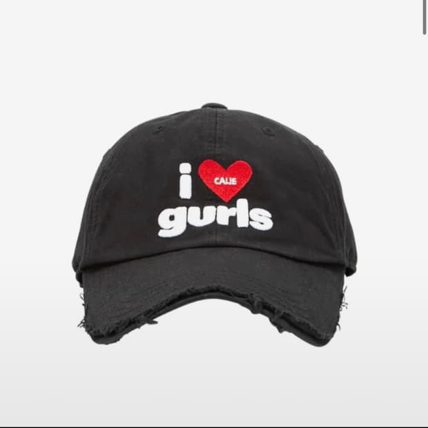 As if calie 볼캡 블랙 새상품