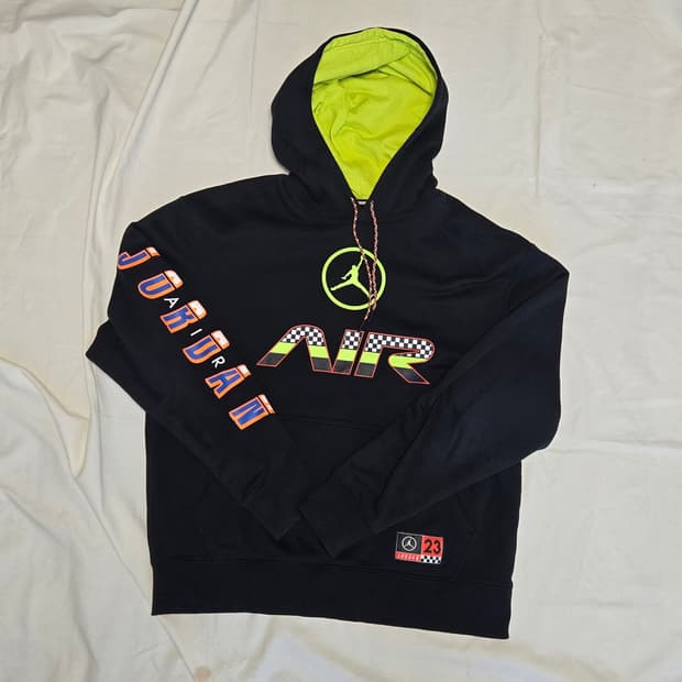 조던 나이키 DNA 풀오버 기모 후드티