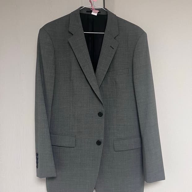 띠어리 뉴테일러2 셋업 차콜 정장 수트 40,30