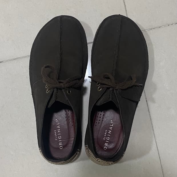 클락스 데저트트랙 다크브라운 uk7 eu41