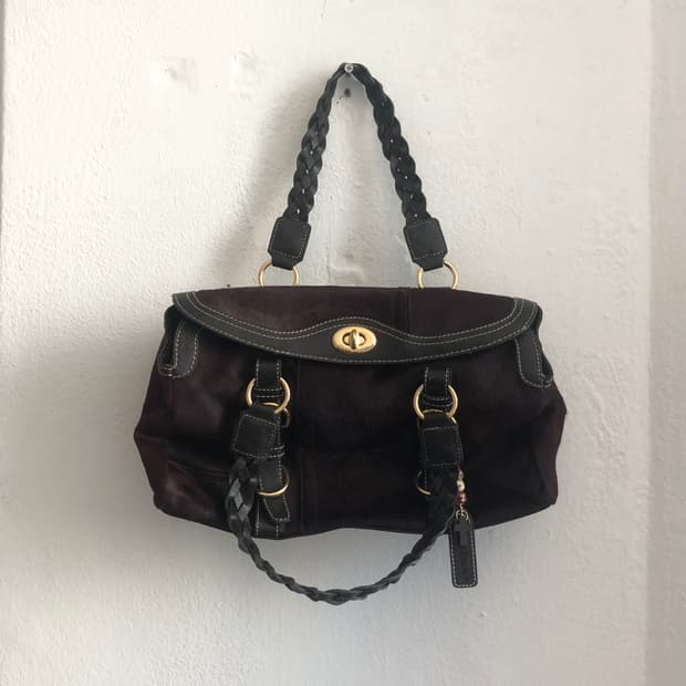 real leather bag