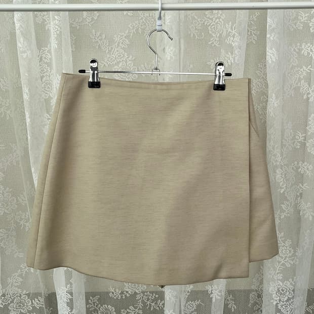 M) 오떼뜨 미니 스커트 쇼츠 베이지