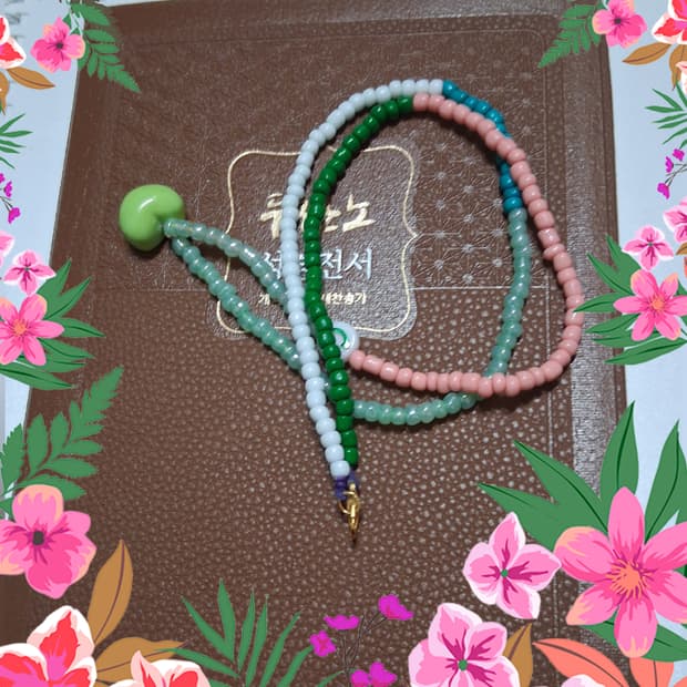 젬핑공방 A급 비즈공예 예쁜 목걸이 판매
