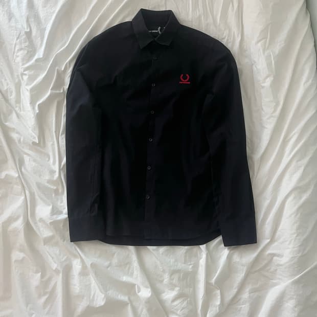 Raf simons X fred perry shirt