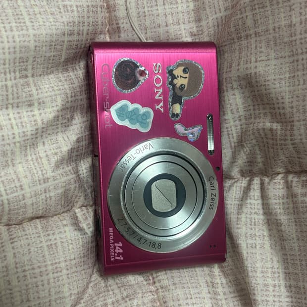 빈티지 디카 소니 사이버샷 dsc-w320