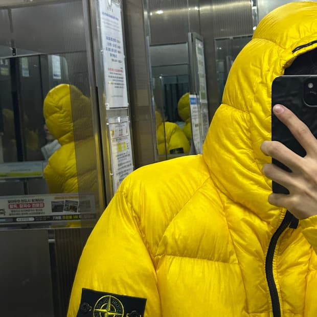 스톤아일랜드 30주년 패딩M