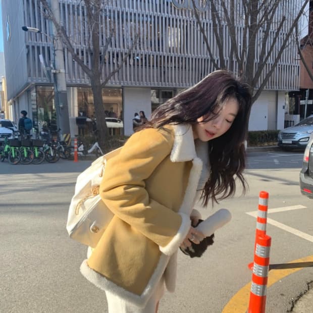 시예 리아 무스탕 (무스탕 모자 무료증정)