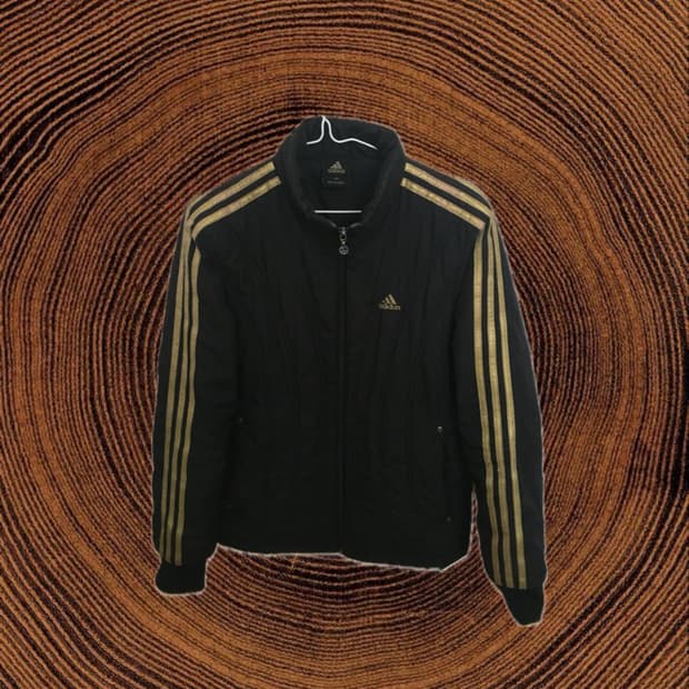 아디다스 누빔 패딩