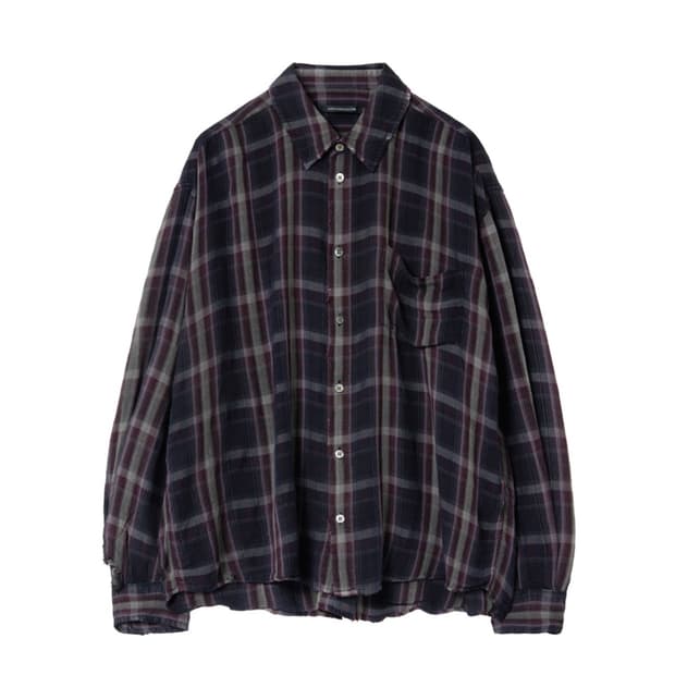 해칭룸 (삽니다) Classic Shirt Over Dyed Raw 