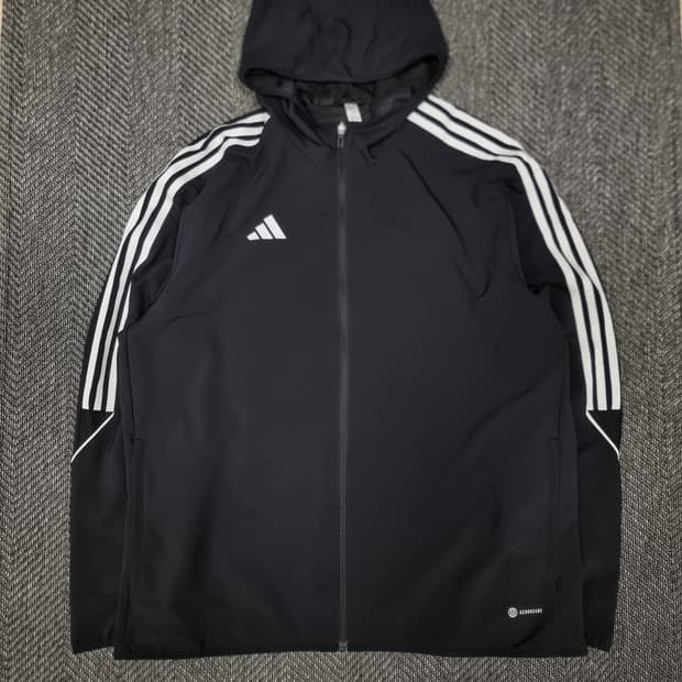 아디다스 티로23 블랙 바람막이