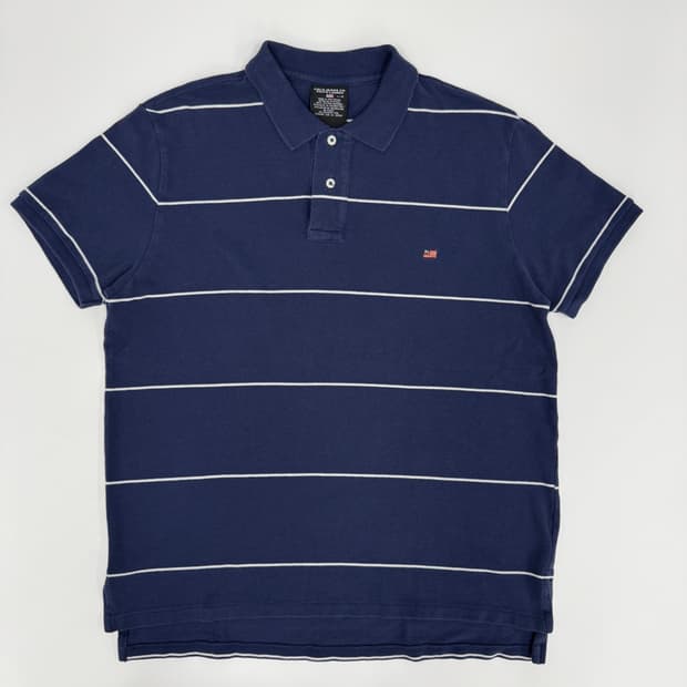 [L] 정품 폴로 진스(랄프로렌) 미국국기 자수 스트라이프 카라티