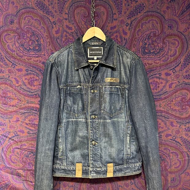 엠포리오 아르마니 데님자켓