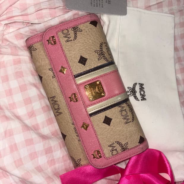 MCM 갸루 장지갑 빈티지 