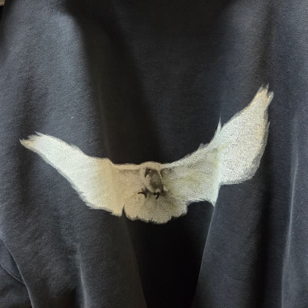 이지 갭 엔지니어드 바이 발렌시아가 도브 후드 워시드 블랙 s