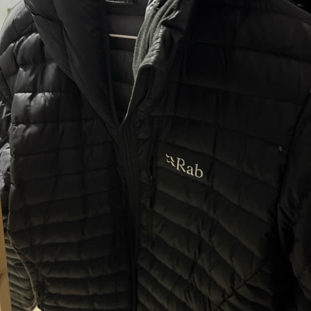 Rab 랩 마이크로라이트 알파인 자켓 블랙 m사이즈
