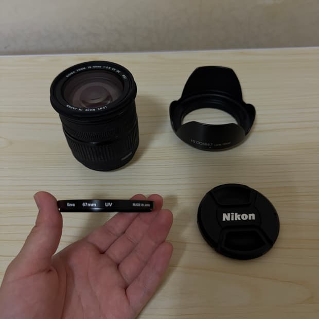시그마 SIGMA 18-50 니콘 렌즈