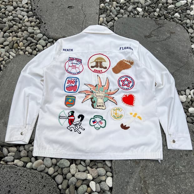 1970s ORIGINAL PATCH UP 70s 빈티지 집업자켓