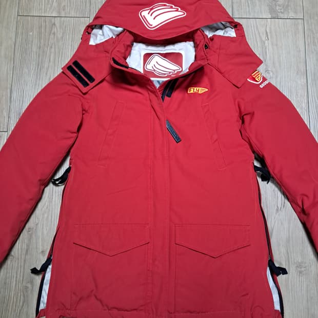 구김스 여성 패딩 S