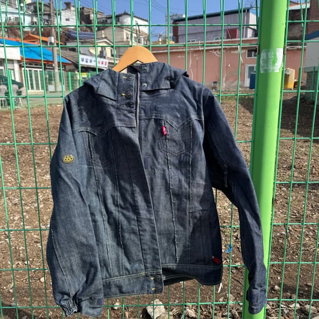 686xlevi.s 데님 스키복 M