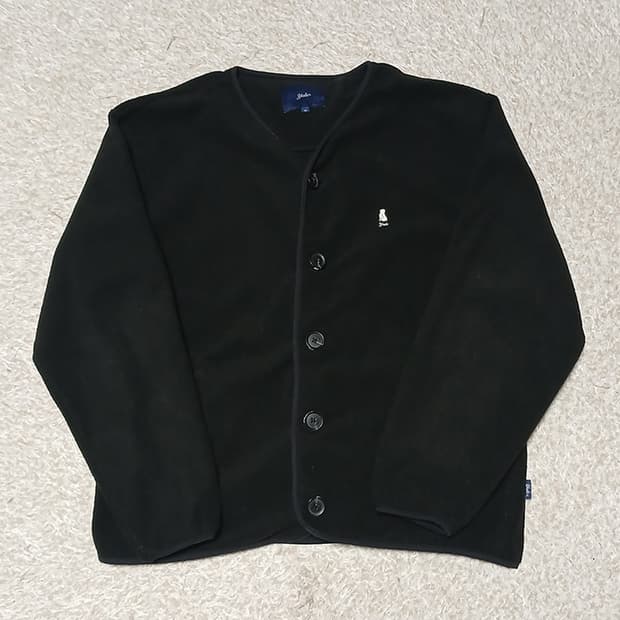 예일 오버핏 플리스 가디건 M