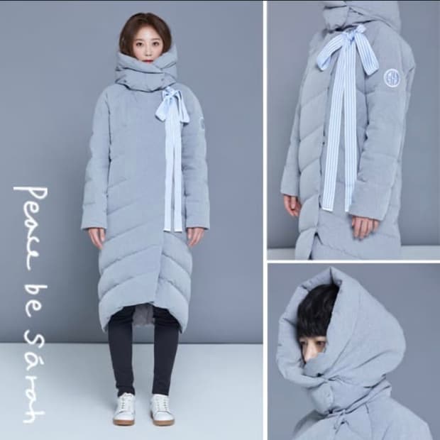 피스비사라 오리털 롱패딩 점퍼 M사이즈