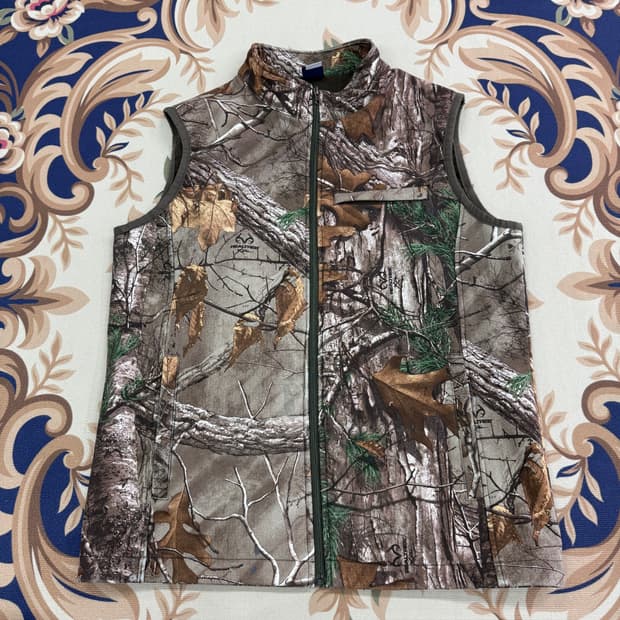 (L)알파 크로스 REALTREE 소프트 쉘 베스트