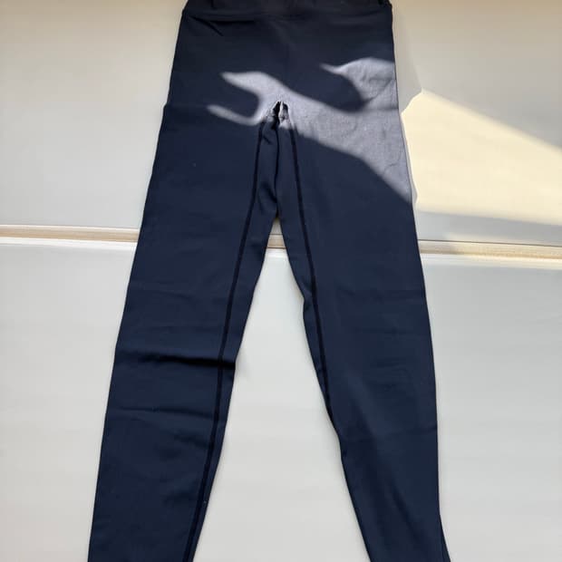 [택포]RUNBLK 7부 레깅스 블랙 S 운동복 요가 헬스 필라테스