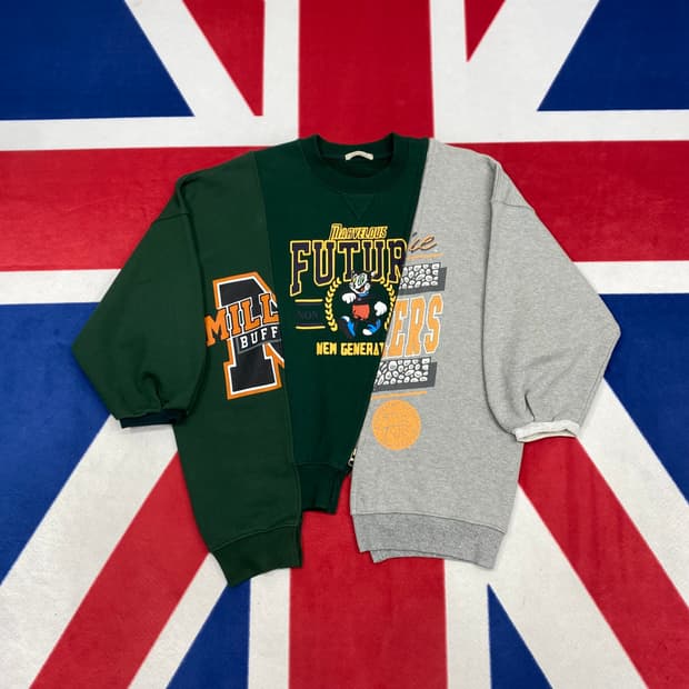 소윰 크로스지퍼 맨투맨 여성 free