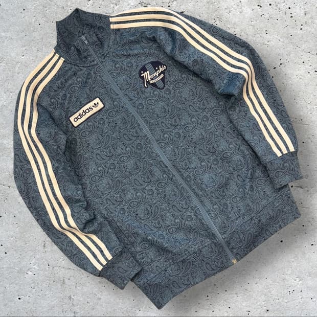 [95] 08s 아디다스 멤피스 페이즐리 트랙탑 져지 집업 B490