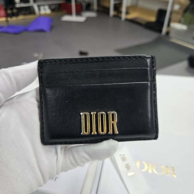 [A급컨디션]디올 로고 카드지갑