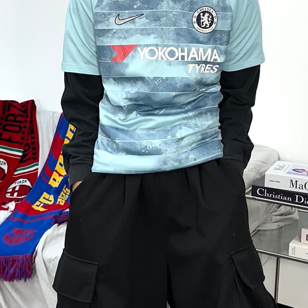 나이키 18-19 첼시 FC 캉테 써드 유니폼