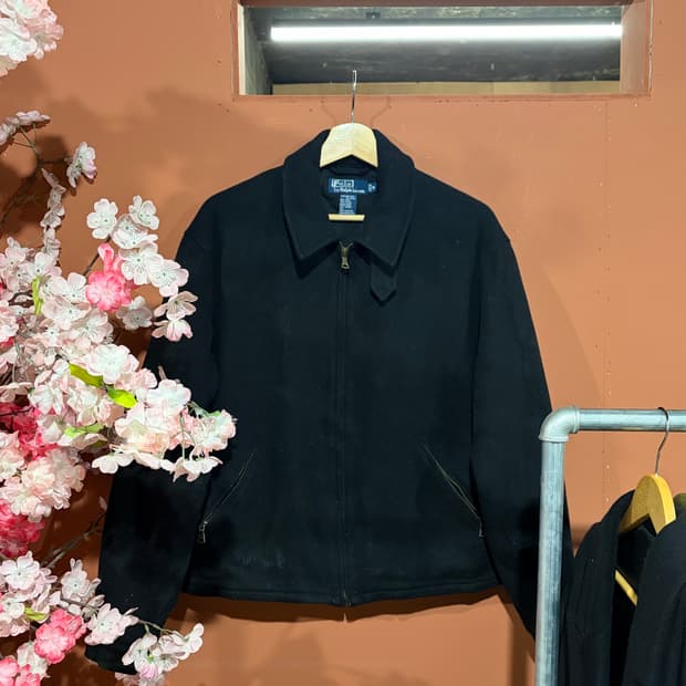 폴로랄프로렌 울빅자켓 울블루종