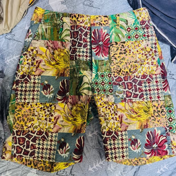 엔지니어드가먼츠 쇼츠 반바지Multi Color Poly Acetat