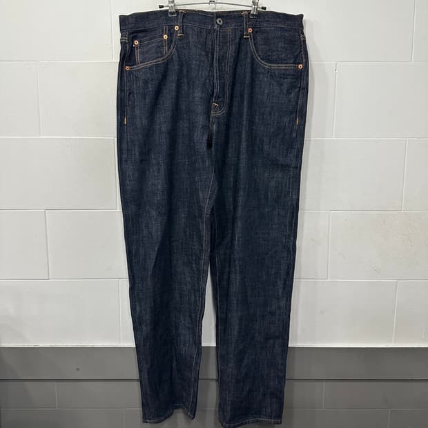 레드 토네이도 데님 팬츠