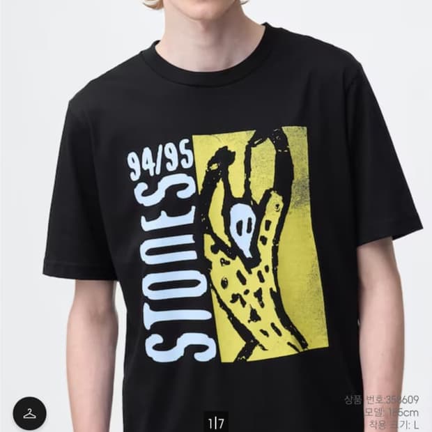 The rolling stones GU 롤링스톤 지유 반팔
