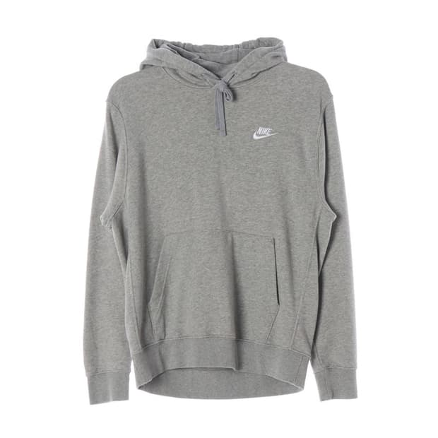 나이키 클래식 그레이 스우시 후드티 M