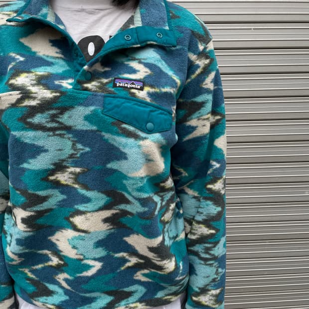 Patagonia Synchilla Trout Tails  Blue