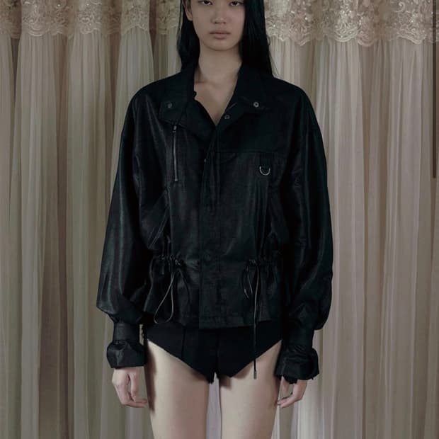 구매글) 보헤미안서울 사파리 자켓 블랙