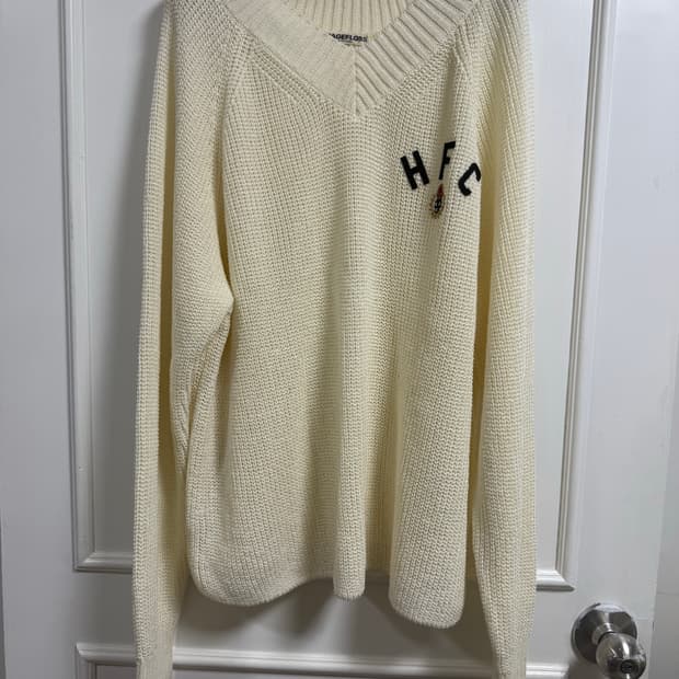 헤리티지플로스(Heritage Floss)의 HFC 펠트 리넨 브이넥 스