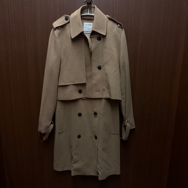 톰보이 트렌치자켓 