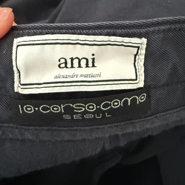 ami 아미 네이비 면바지 (42사이즈)