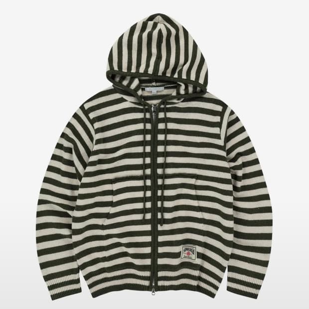 슬로우애시드 스프라이트 니트 후드집업 (엔시티위시 유우시 착용)