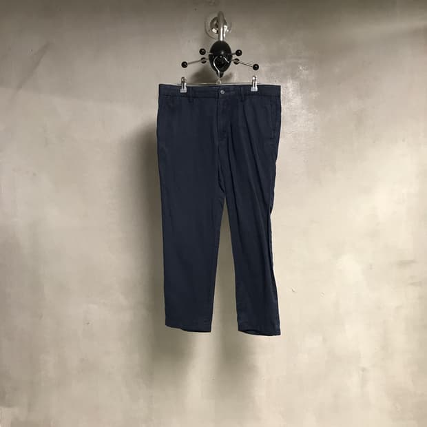 폴로 랄프로렌 QR 린넨 치노 팬츠 네이비 33/32