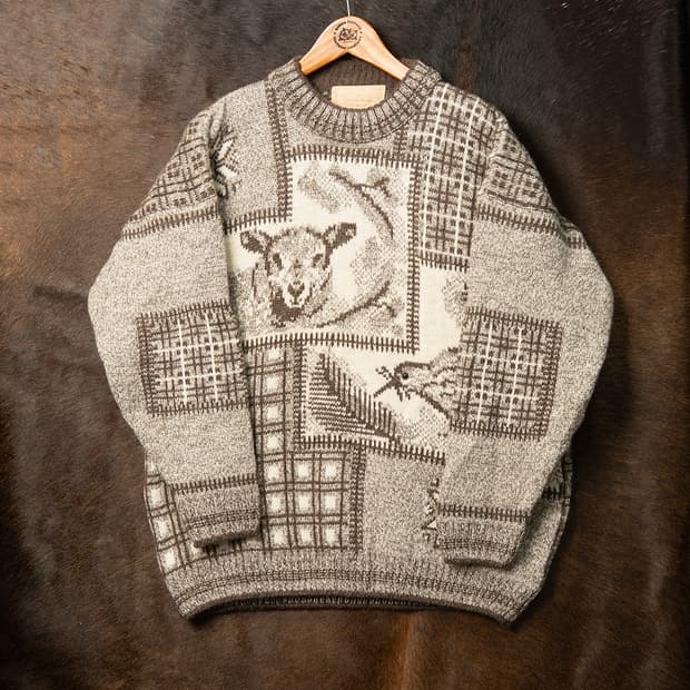 [110] Snowy Peak Untouched world 퓨어울 스웨터