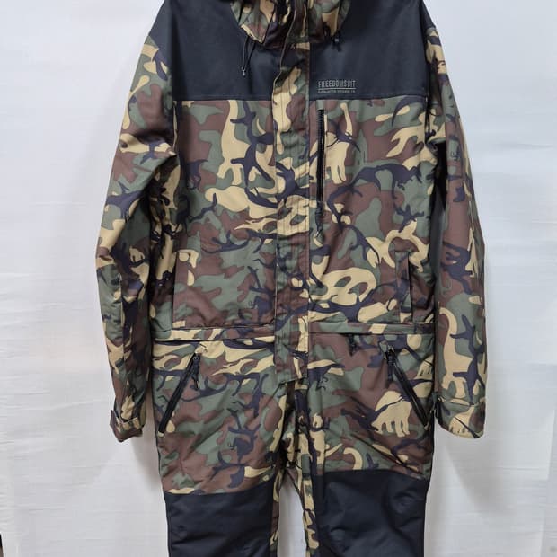 에어블라스터 카모 슈트 원피스 보드복 남성 XL