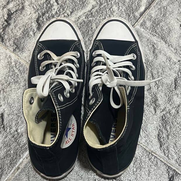 (245) 컨버스 척테일러 올스타 블랙 하이