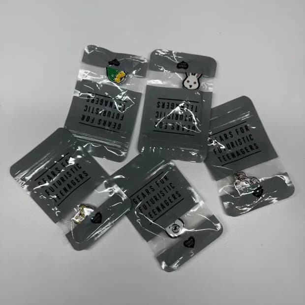 휴먼메이드 애니멀 핀 (일괄)