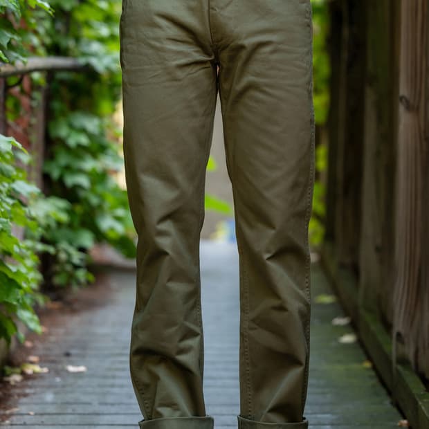 버즈릭슨 치노 br40025 올리브 38 새상품